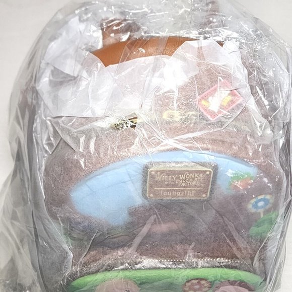 Loungefly Willy Wonka and Chocolate Factory 50th Anniversary Mini Backpack NWT main image 4